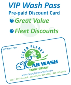 Clean Planet VIP Wash Pass
